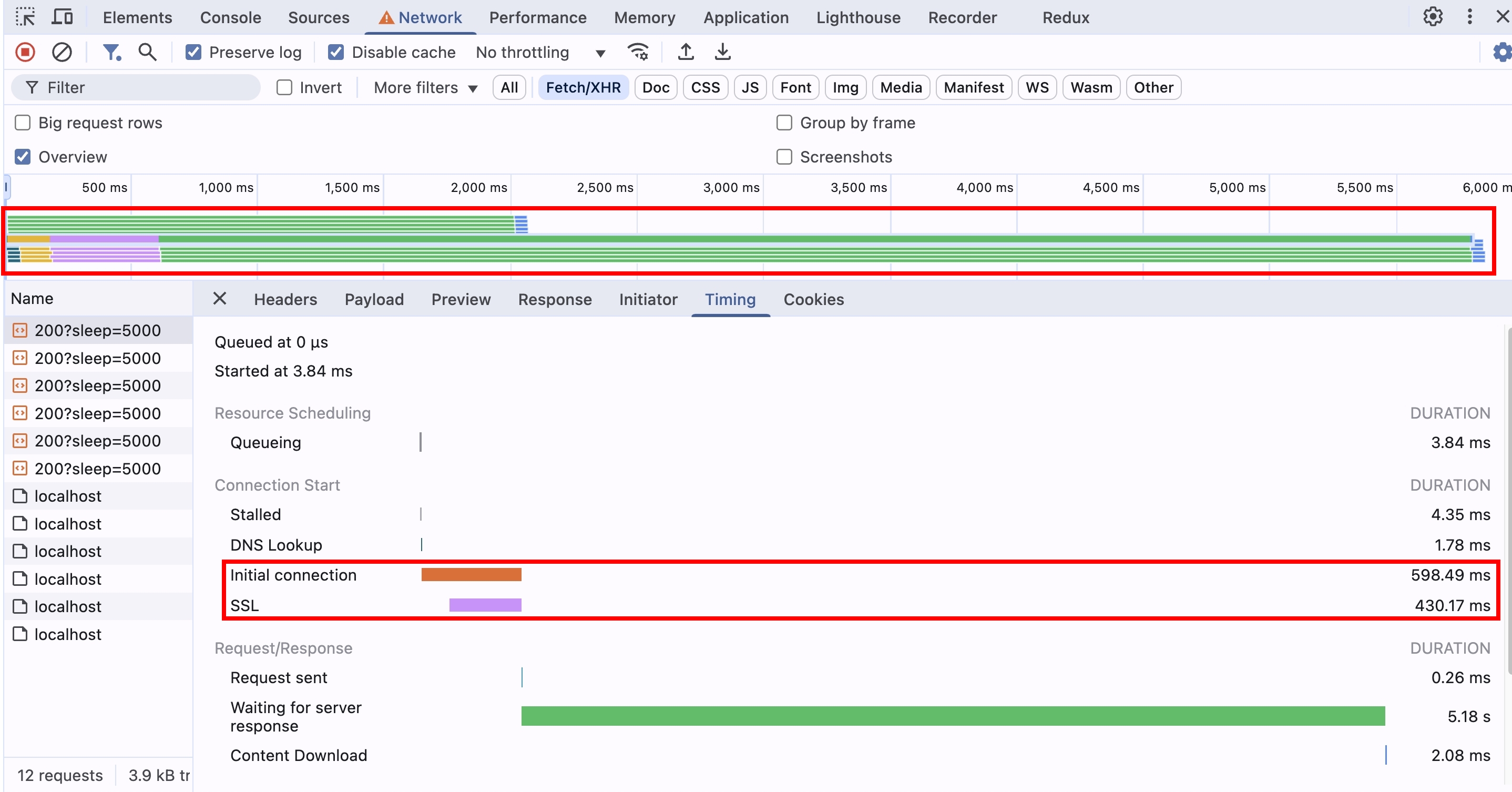 browserMaxConnection6+6